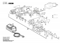 Bosch 0 601 925 103 Gus 9,6 V Cordless Fabric Saw 9.6 V / Eu Spare Parts